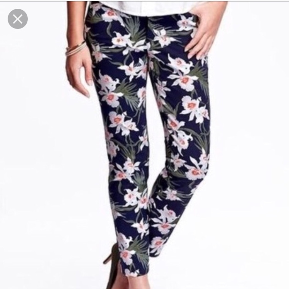Floral Print Pants